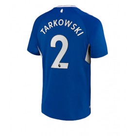 Herren Fußballbekleidung Everton James Tarkowski #2 Heimtrikot 2022-23 Kurzarm